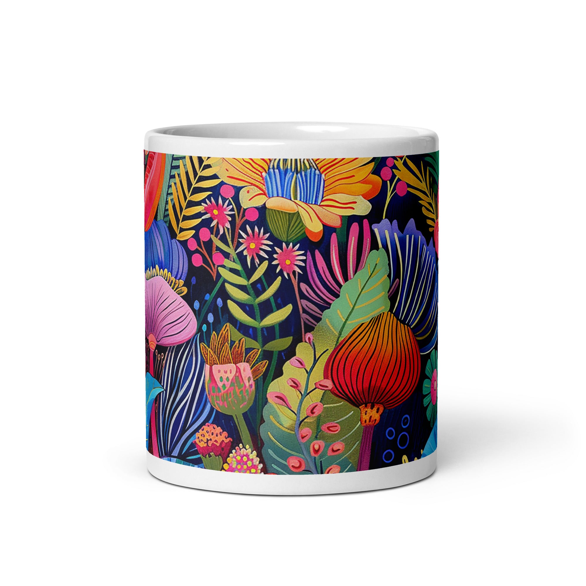 Tasse - Fleurs éclatantes d'Afrique  | Drese Art