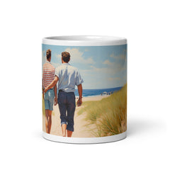 Mug - Stroll by the Beach | Drese Art