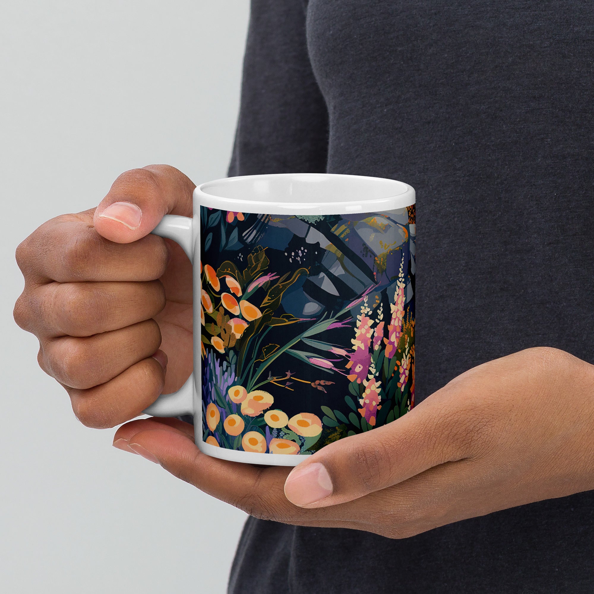 Tasse - Symphonie de la prairie alpine | Drese Art