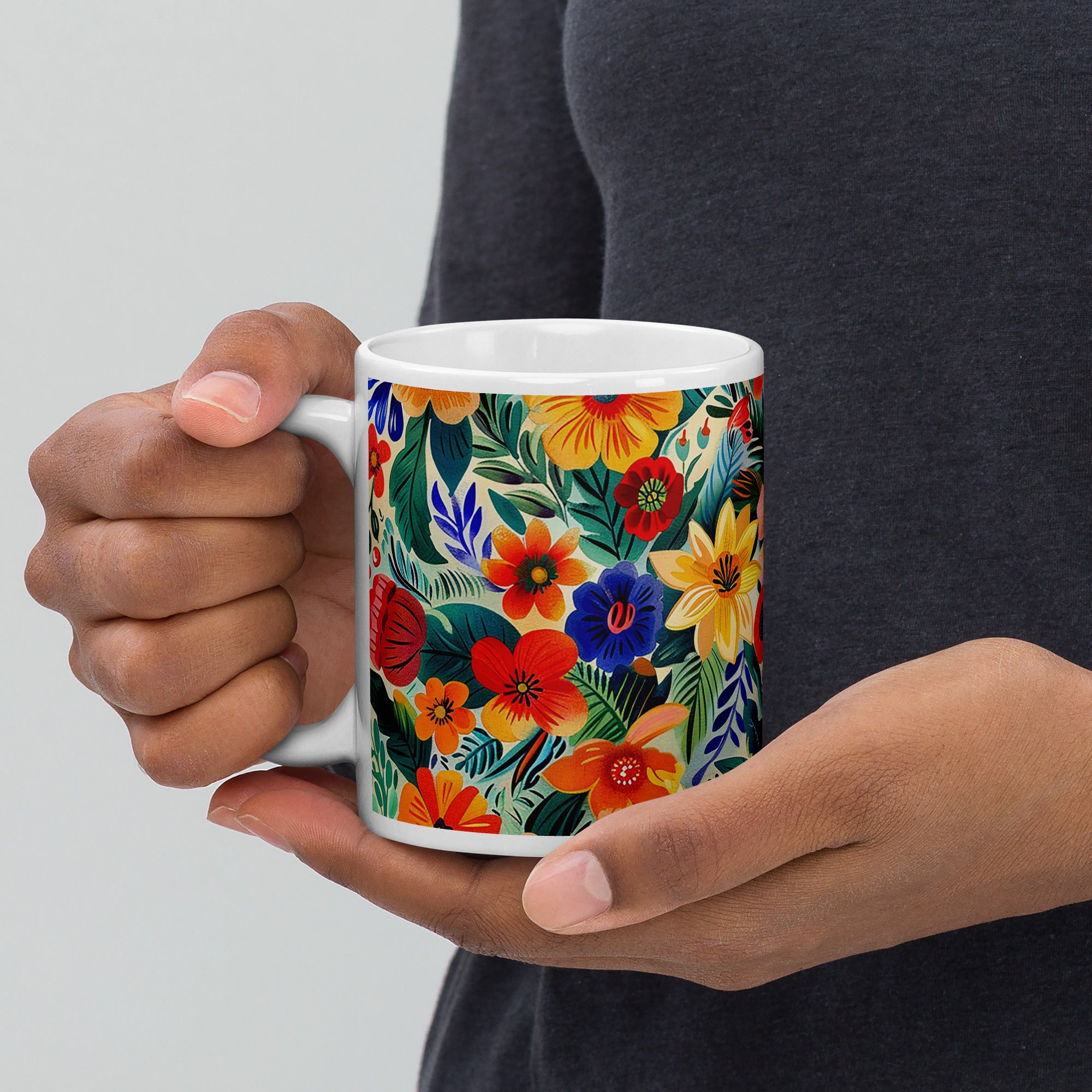 Tasse - Fleurs d'Ibérie| Drese Art