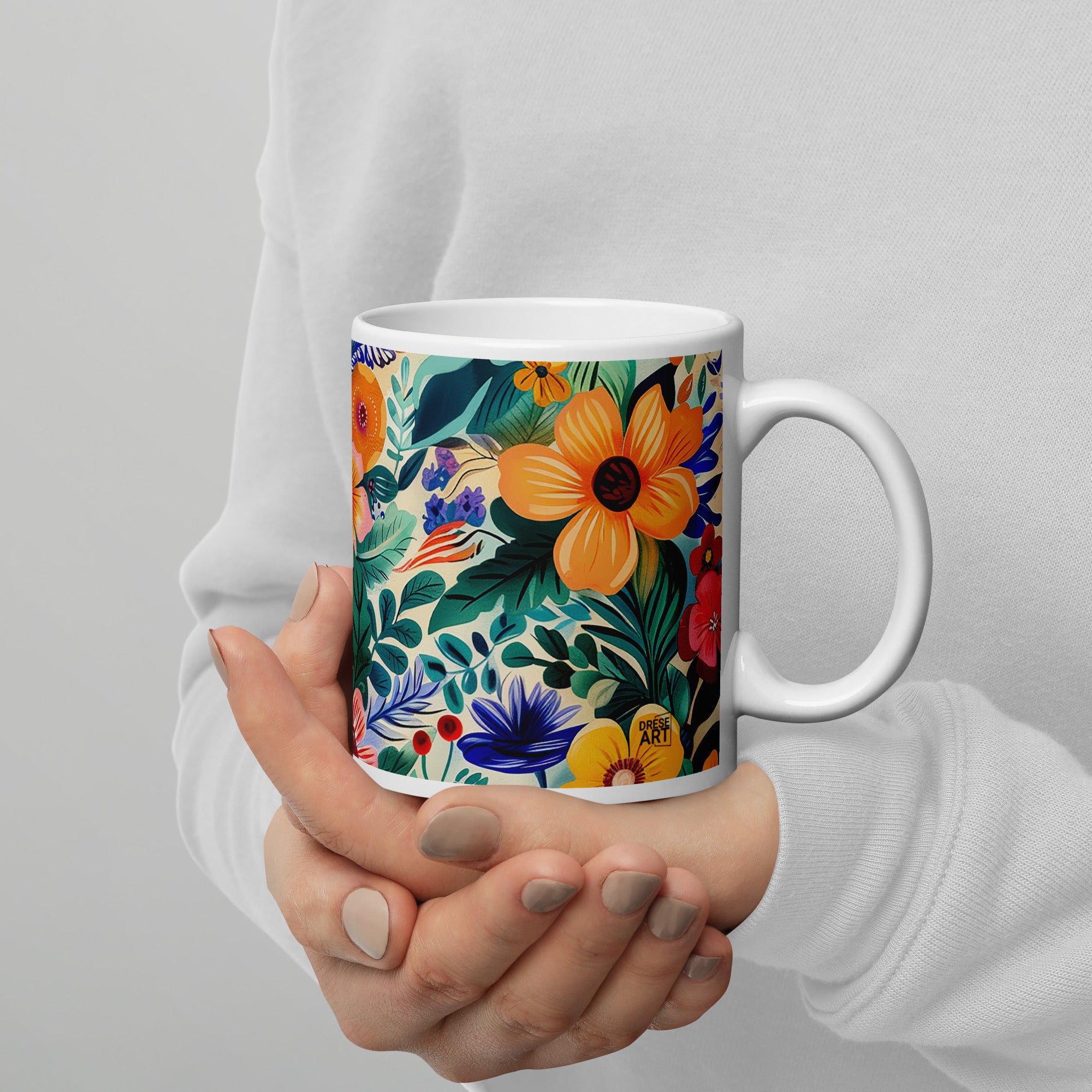 Tasse - Fleurs d'Ibérie | Drese Art