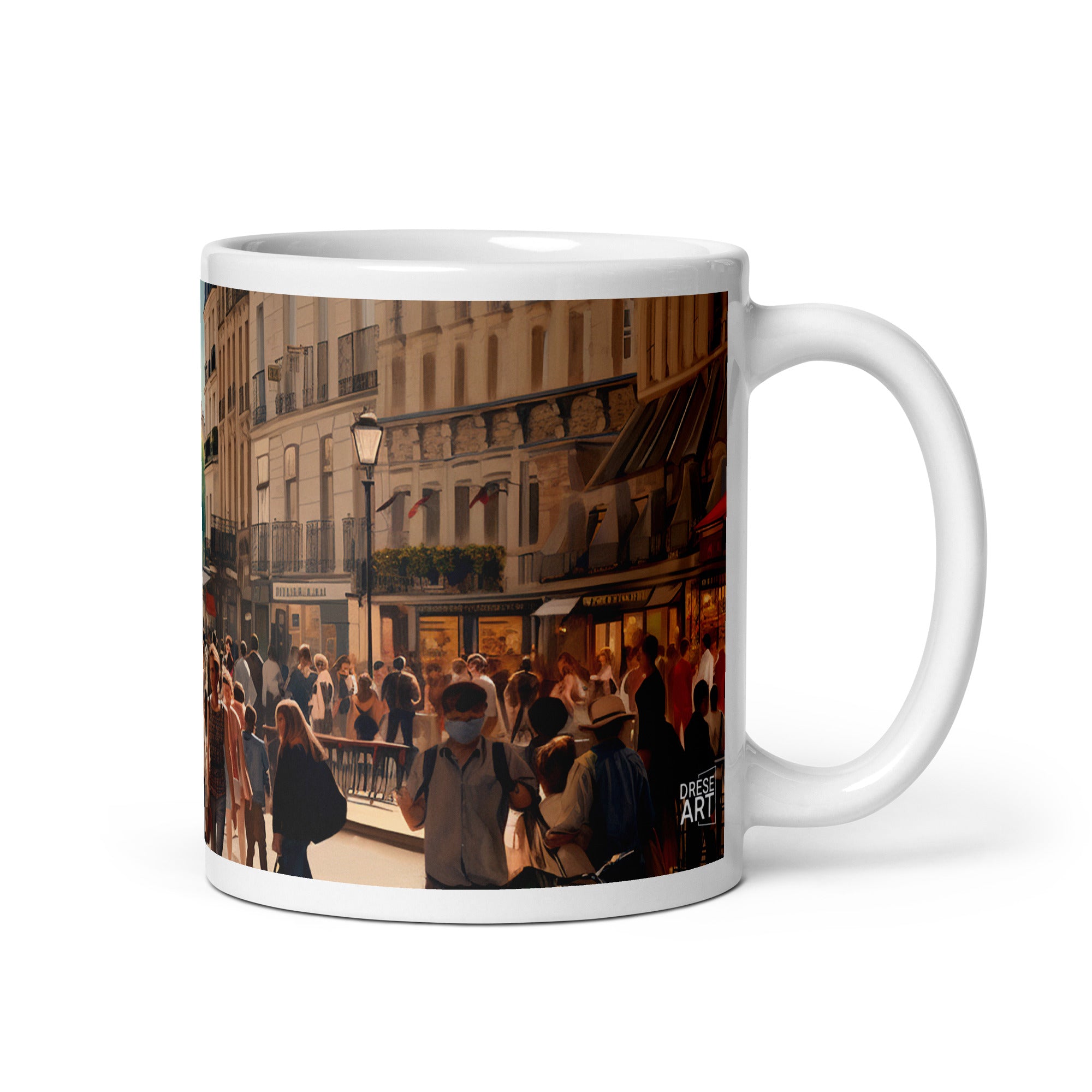 Mug - Paris Street | Drese Art