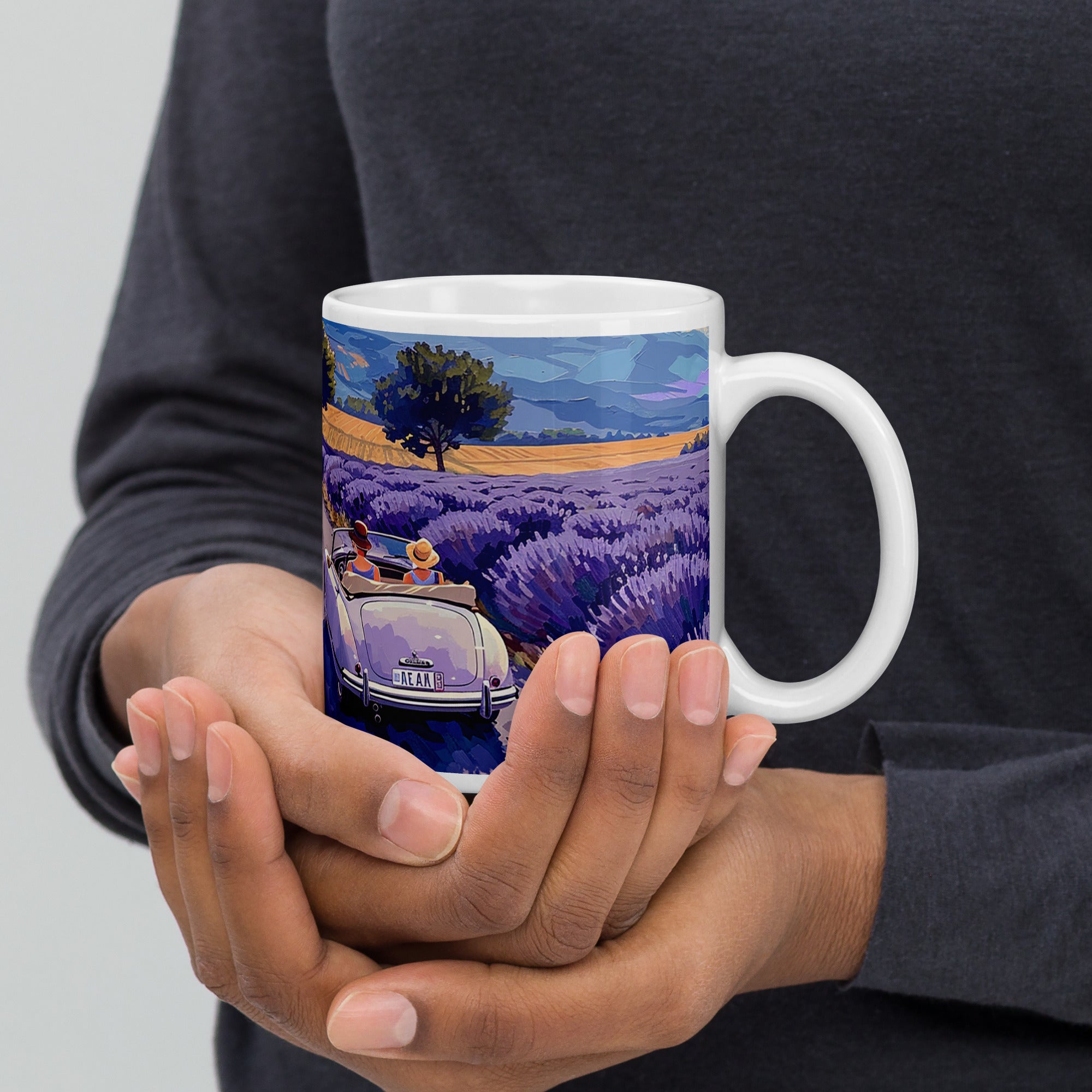 Mug - Lavender Hills | Drese Art