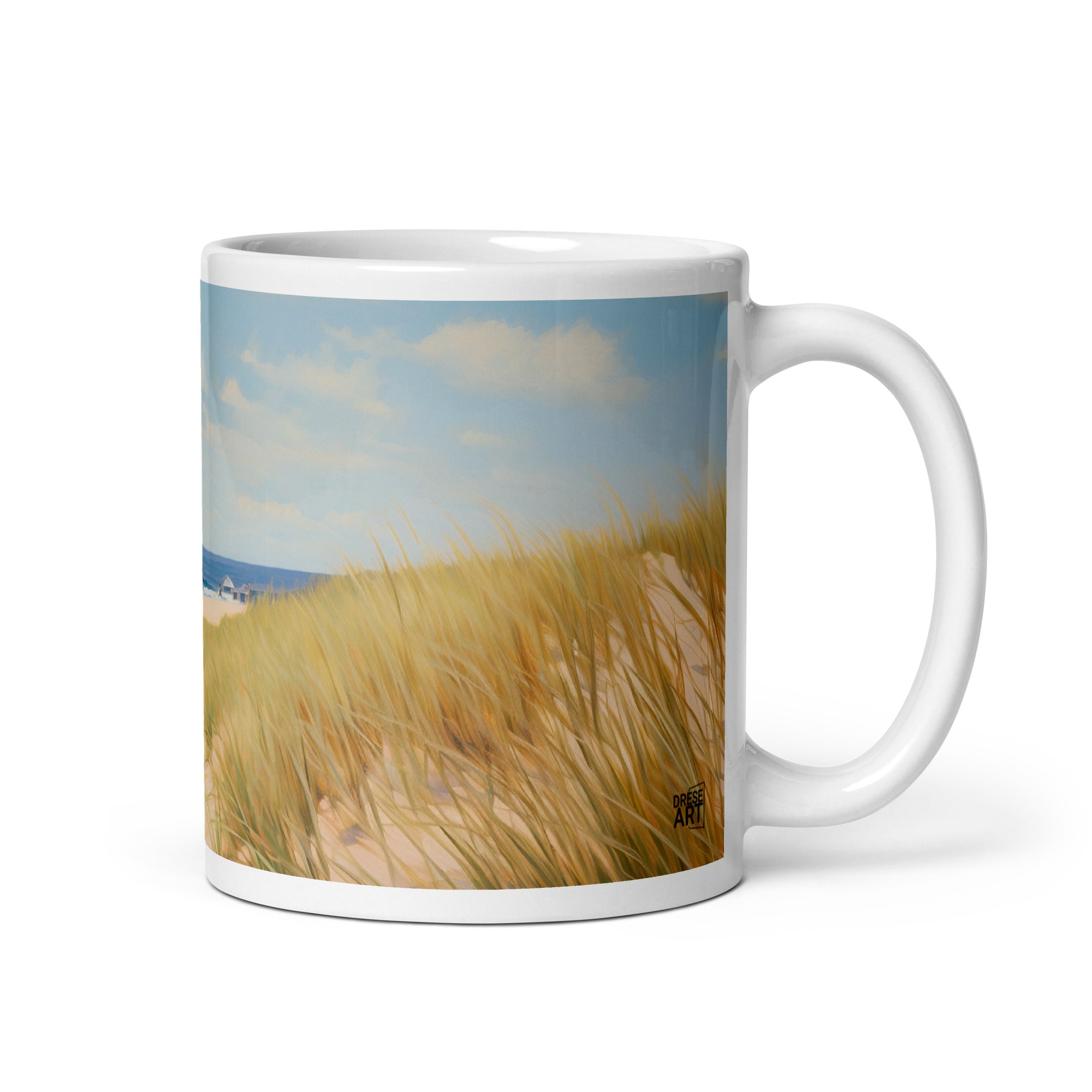 Mug - Stroll by the Beach | Drese Art