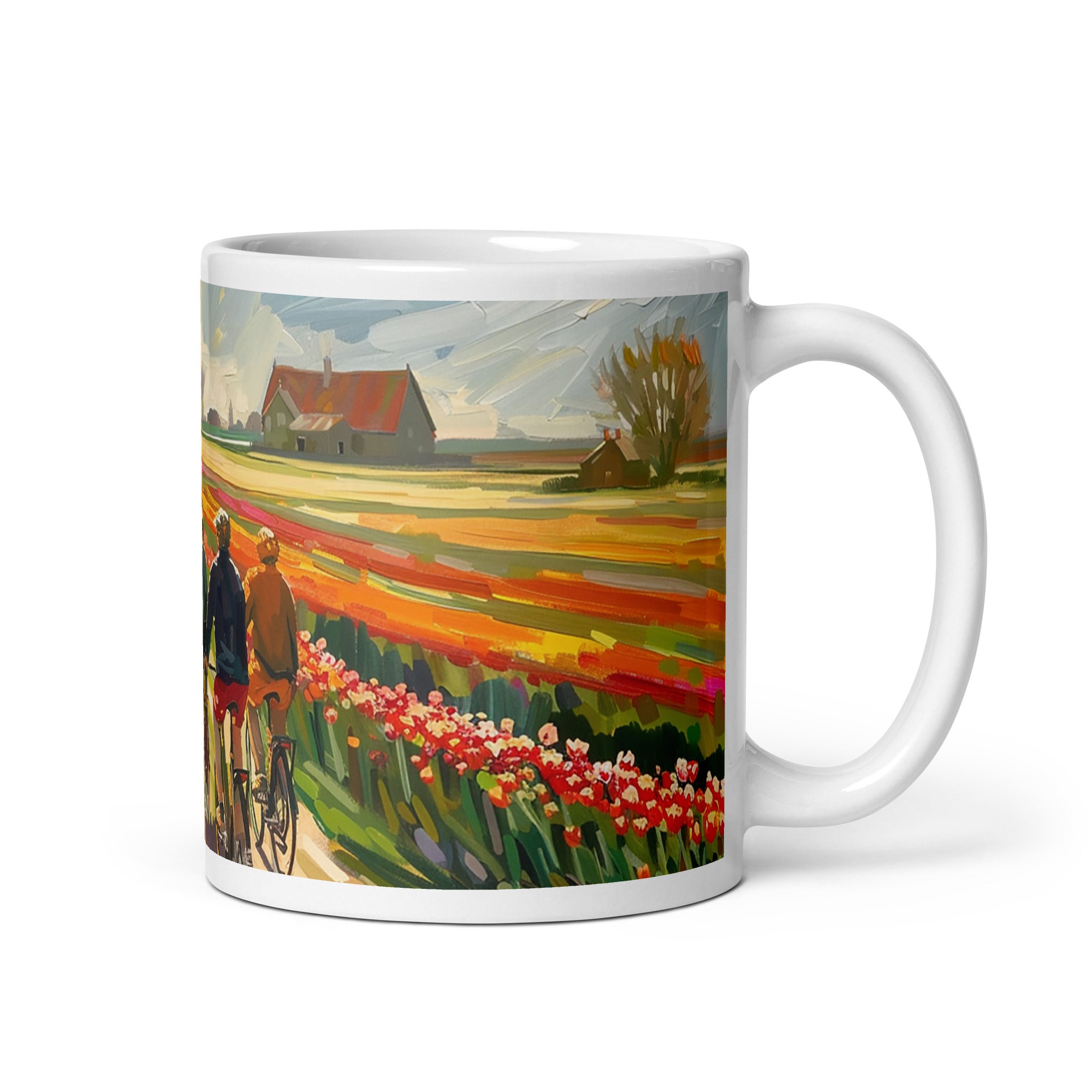 Mug - Through Tulip Fields | Drese Art