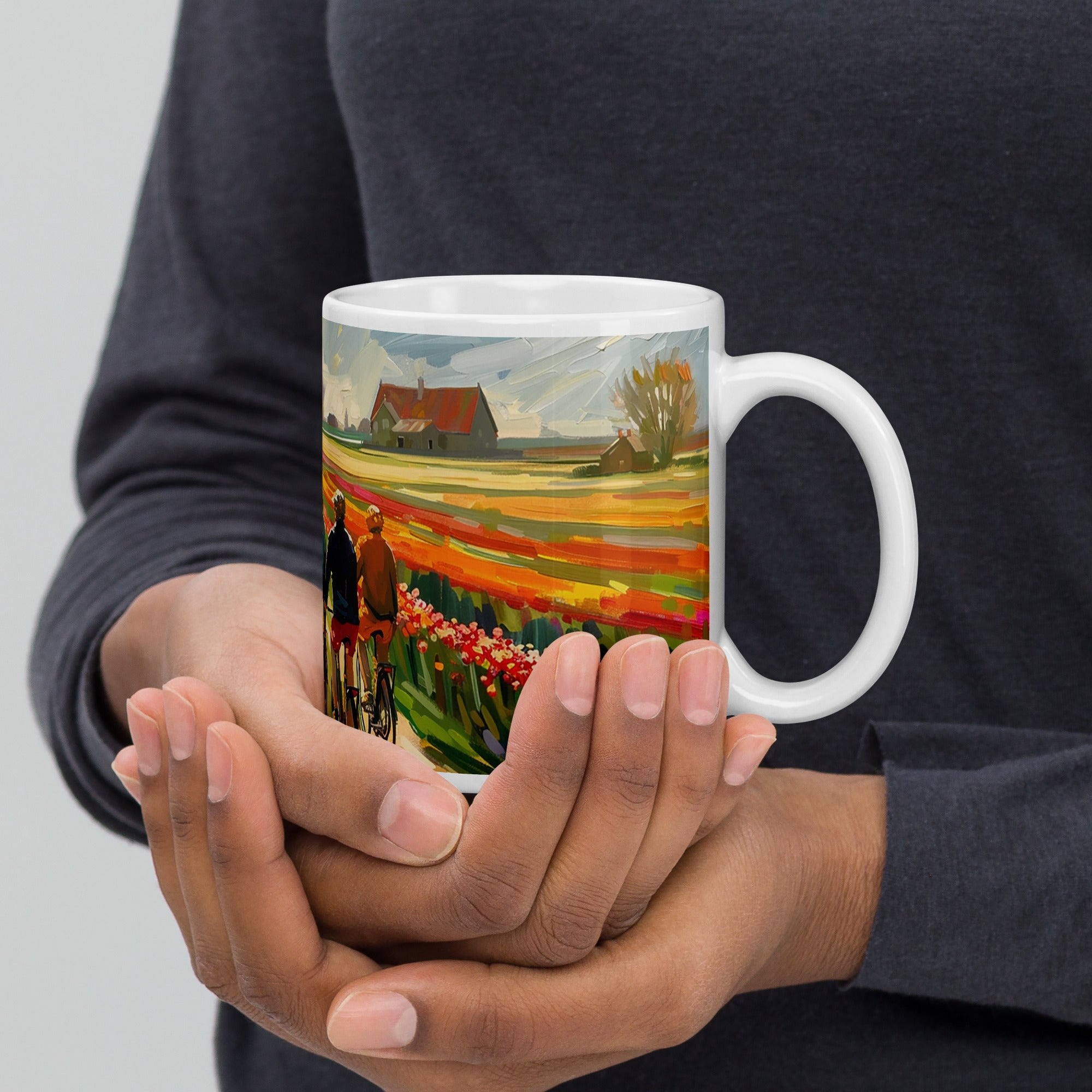 Mug - Through Tulip Fields | Drese Art