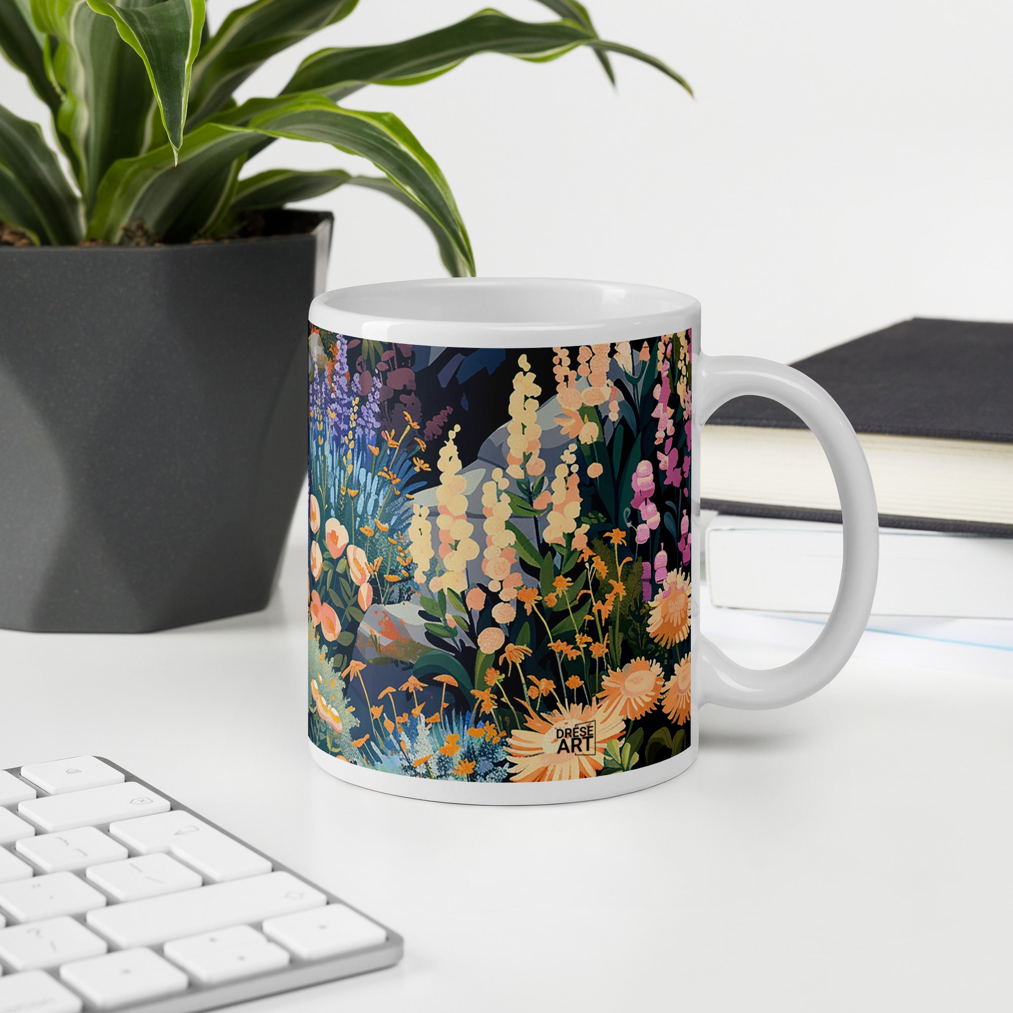 Tasse - Symphonie de la prairie alpine | Drese Art