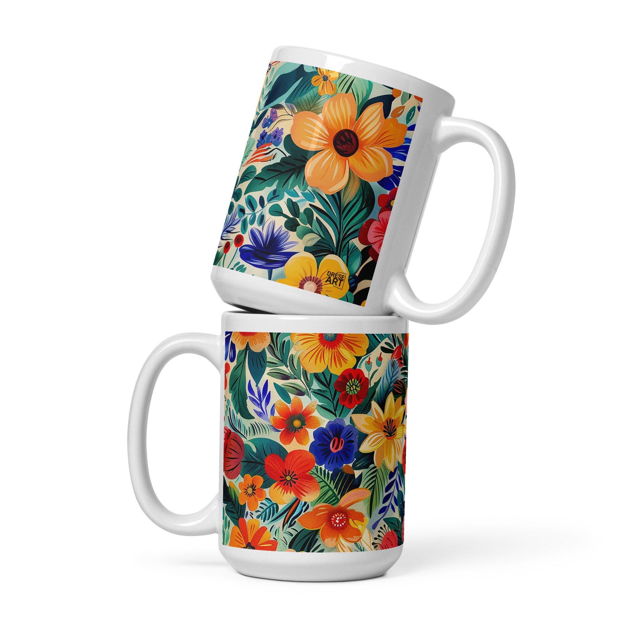 Tasse - Fleurs d'Ibérie| Drese Art