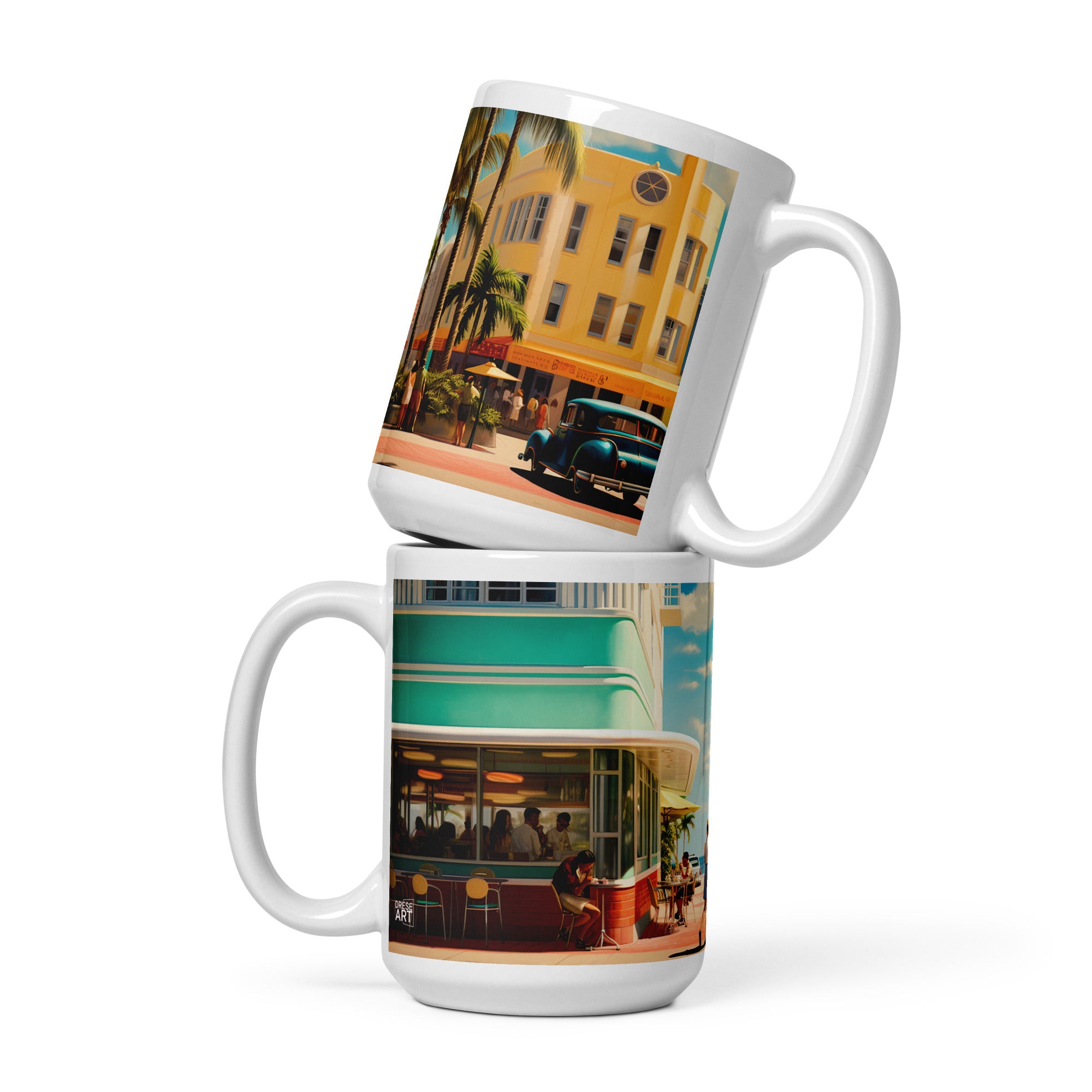 Taza - Miami Retro | Drese Art