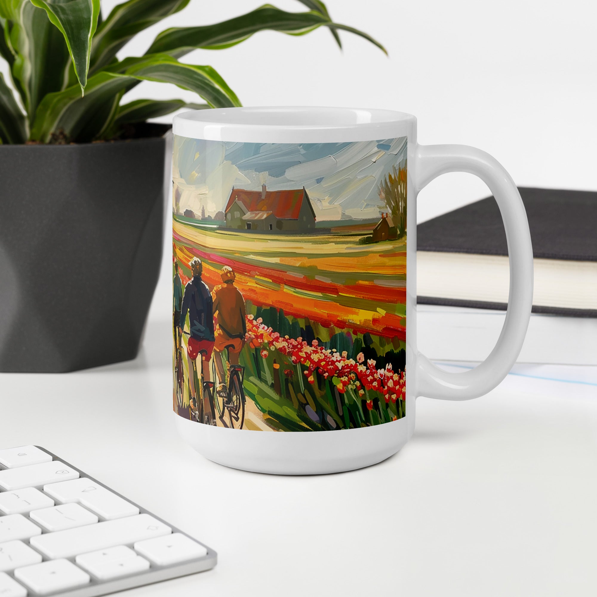 Mug - Through Tulip Fields | Drese Art