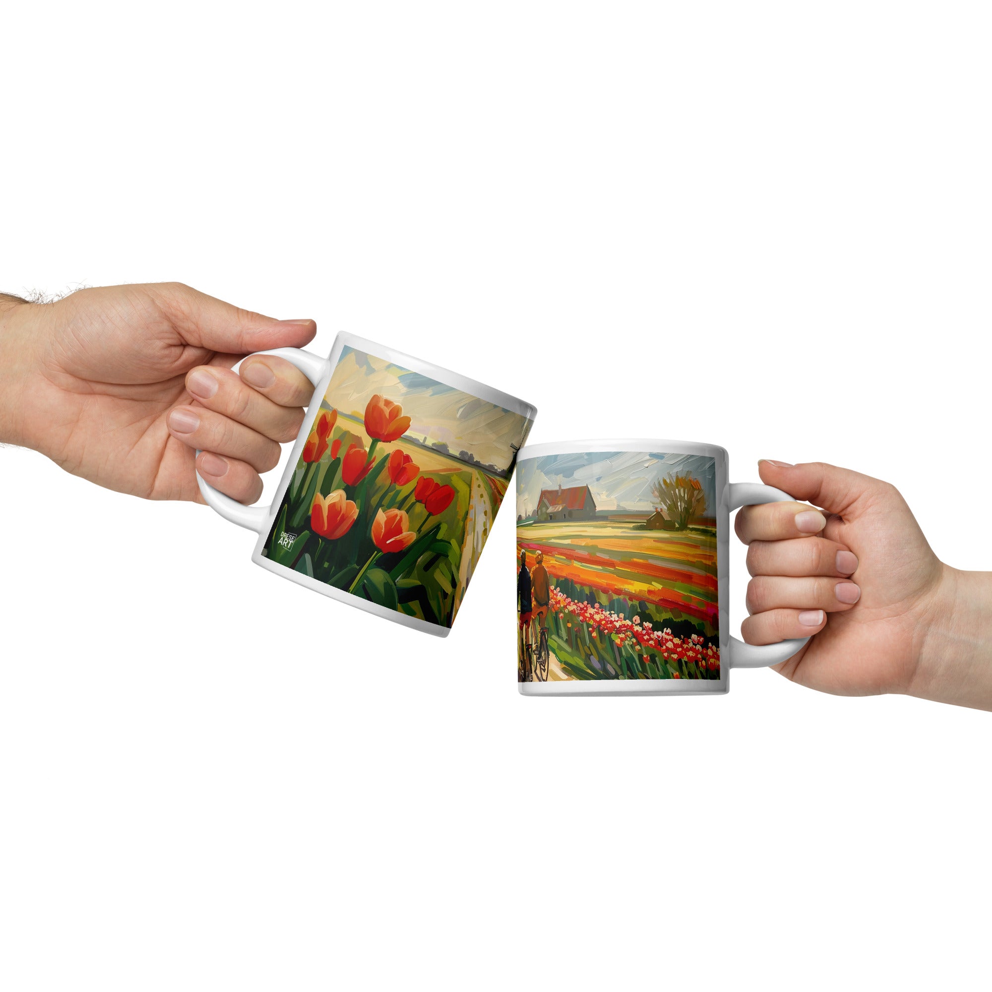 Mug - Through Tulip Fields | Drese Art