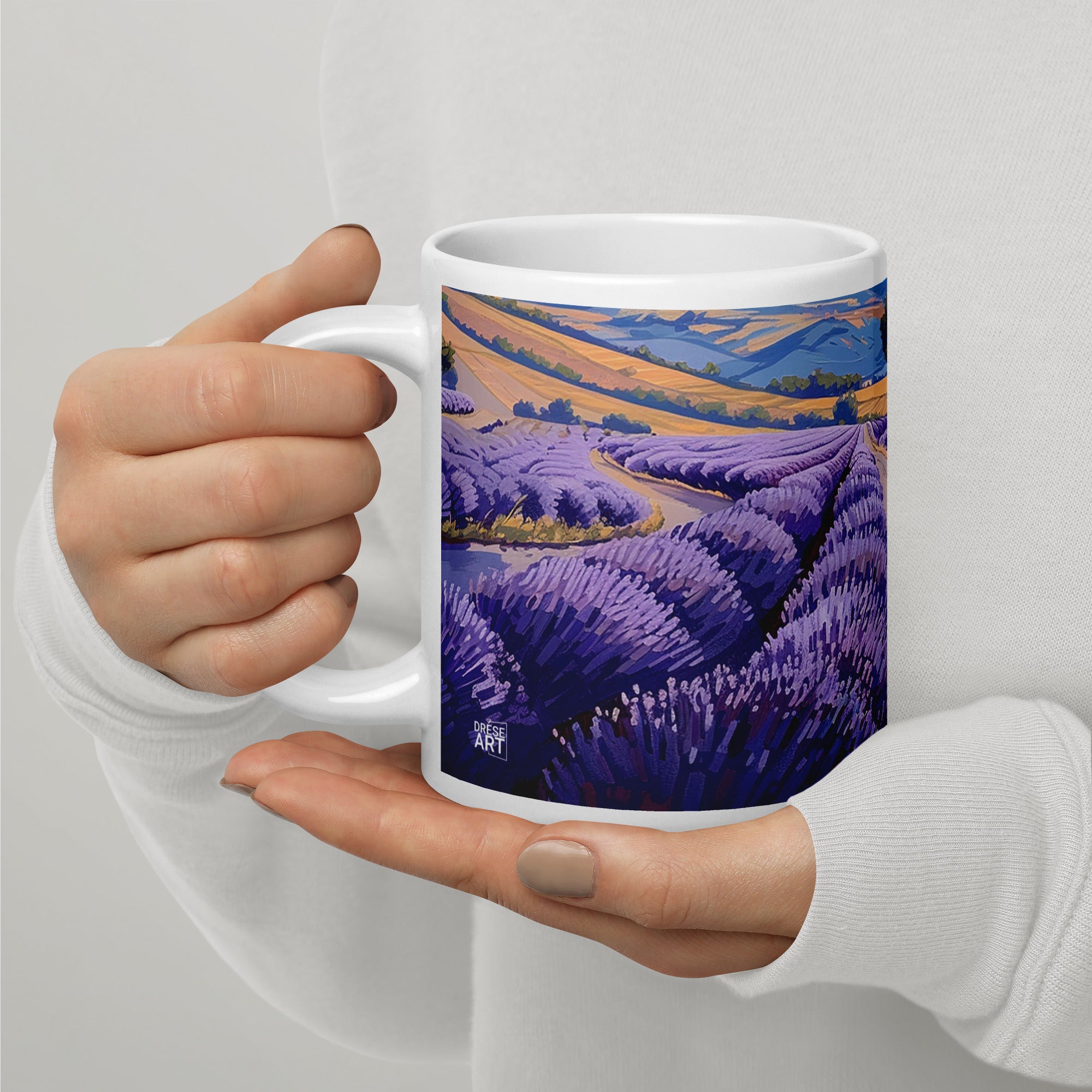 Mug - Lavender Hills | Drese Art